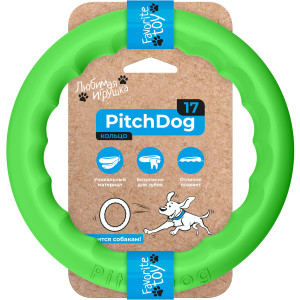 PitchDog (ПитчДог) - кольцо игрушка для собак,  Зеленый