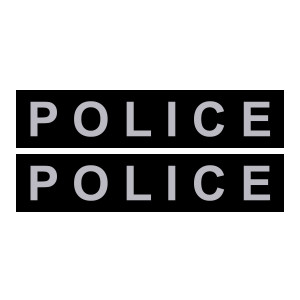 Сменная надпись «POLICE» для шлеи и ошейника DogExtremе Police N1 и N2