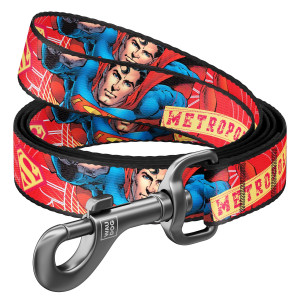 WAUDOG Nylon dog leash, pattern "Seperhero" DC Comics