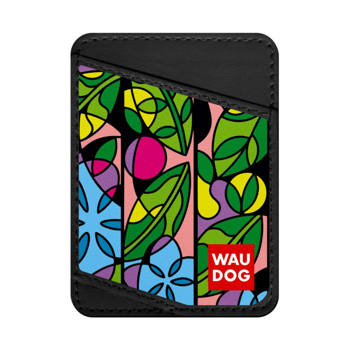 Business card holder WAUDOG, pattern "Enamel"  