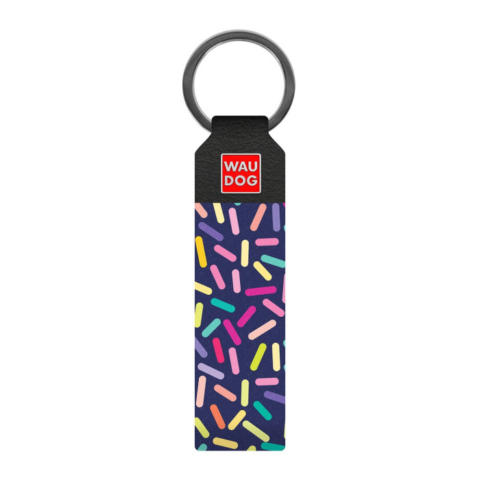 Keychain WAUDOG, pattern "Confetti", 