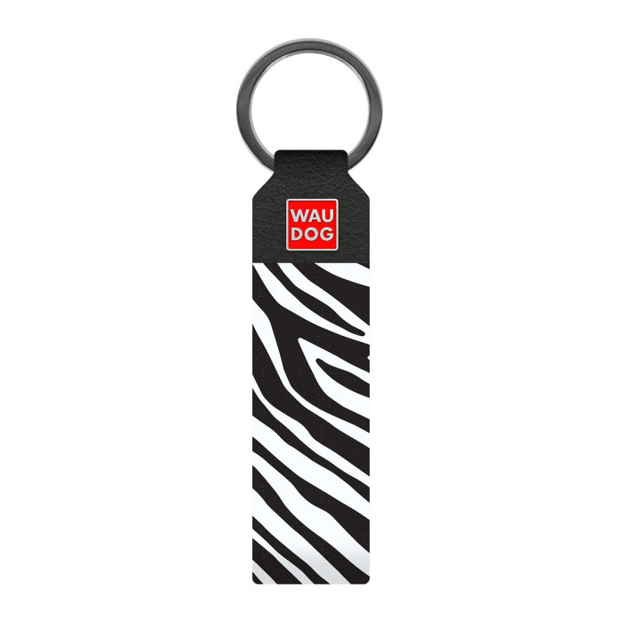 Keychain WAUDOG, pattern "Zebra", 