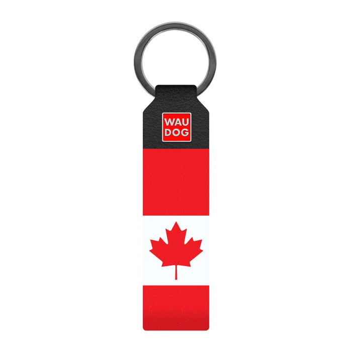 Keychain WAUDOG, pattern "Maple Leaf", 