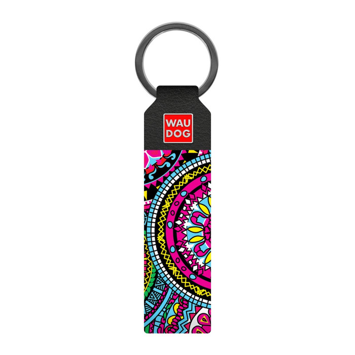 Keychain WAUDOG, pattern "Mandalas",  