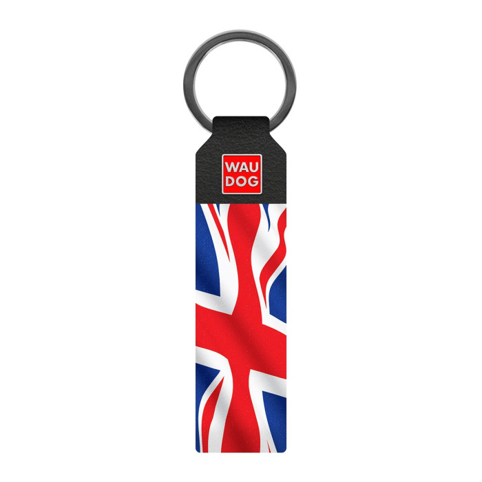 Keychain WAUDOG, pattern "Union Jack", 