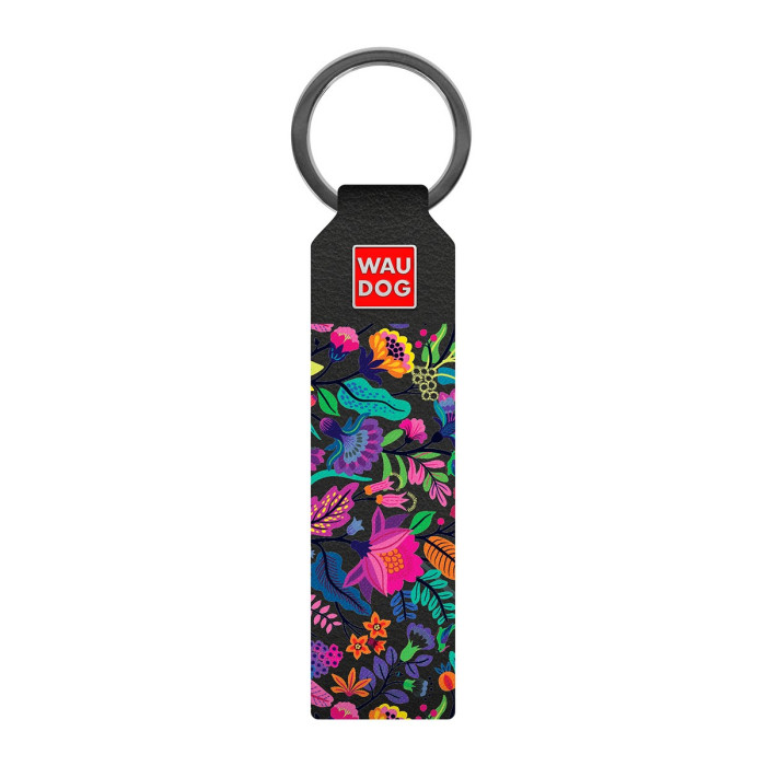 Keychain WAUDOG, pattern "Magic flowers",  