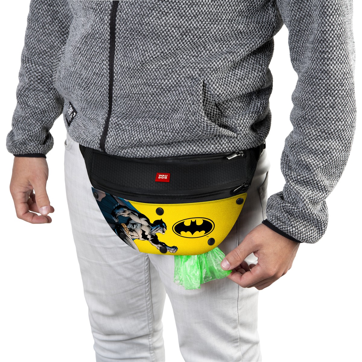 Bum bag WAUDOG, pattern Batman 1