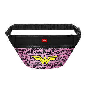 Bum bag WAUDOG, pattern "Wonder Woman 2"