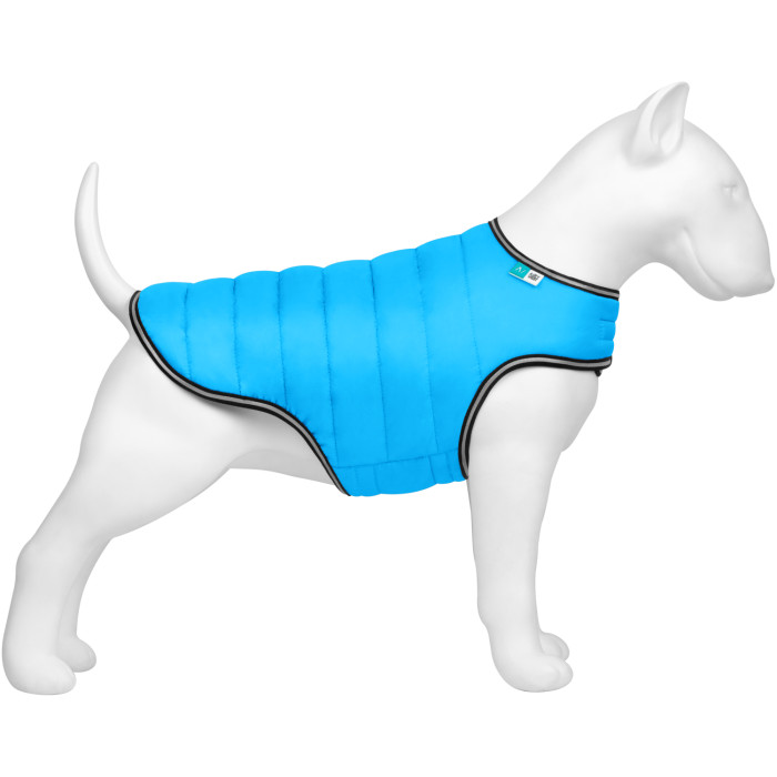 Курточка-накидка для собак AiryVest голубая