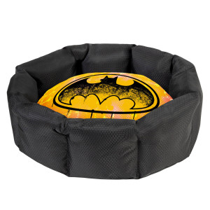 Лежанка для собак WAUDOG Relax, со сменной подушкой, рисунок "Бэтмен 1"