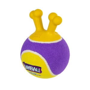 Игрушка для собак Большой теннисный мяч GiGwi Jumball, латекс, резина, 18 см