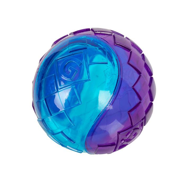Игрушка для собак Мяч с пищалкой GiGwi BALL, резина, 8 см