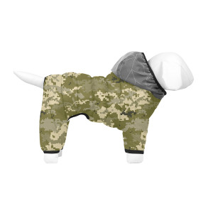 Комбинезон для собак WAUDOG Clothes, рисунок "Милитари"