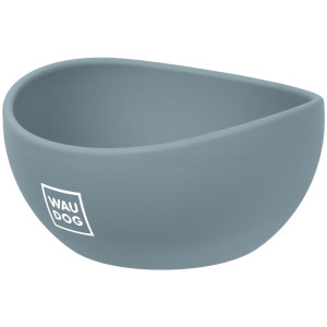 Миска WAUDOG Silicone, 250 мл, серая