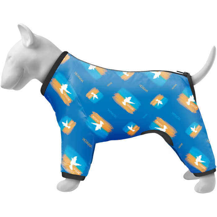 Ветровка для собак WAUDOG Clothes, рисунок "Флаг"