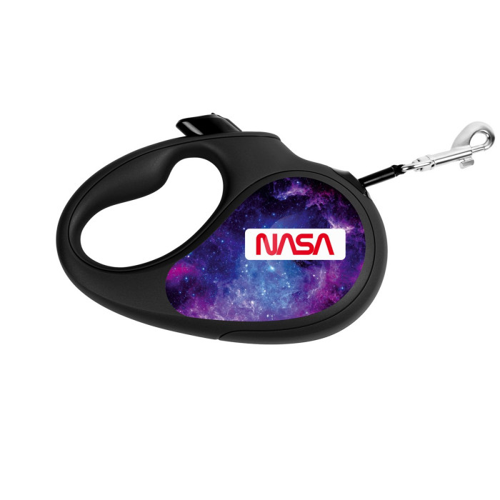 Повідець-рулетка для собак WAUDOG R-leash, малюнок "NASA21"