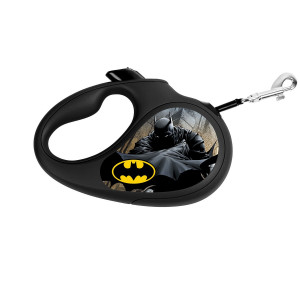 Поводок-рулетка для собак WAUDOG R-leash рисунок "Бэтмен Черный"