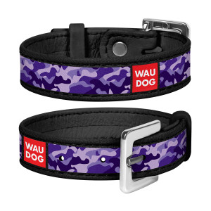 Bracelet WAUDOG, pattern "Purple camo" 