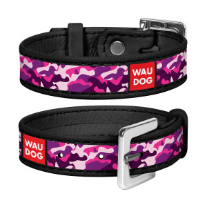 Bracelet WAUDOG, pattern "Pink camo" 