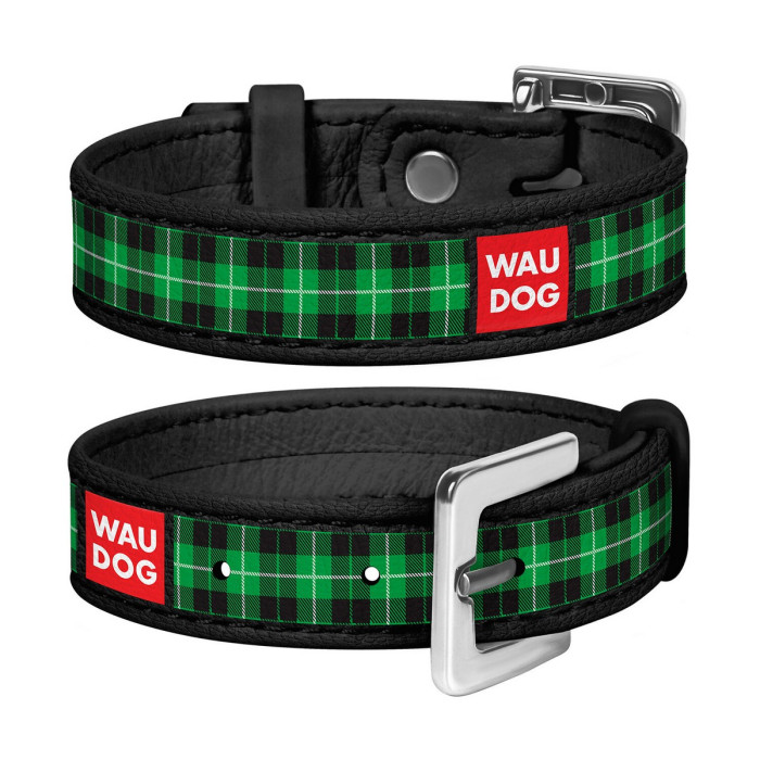 Bracelet WAUDOG, pattern "Tartan green" 